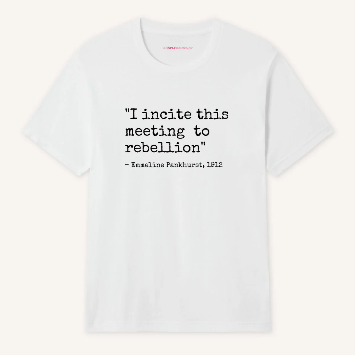 I Incite This Meeting To Rebellion T-Shirt - Image 5