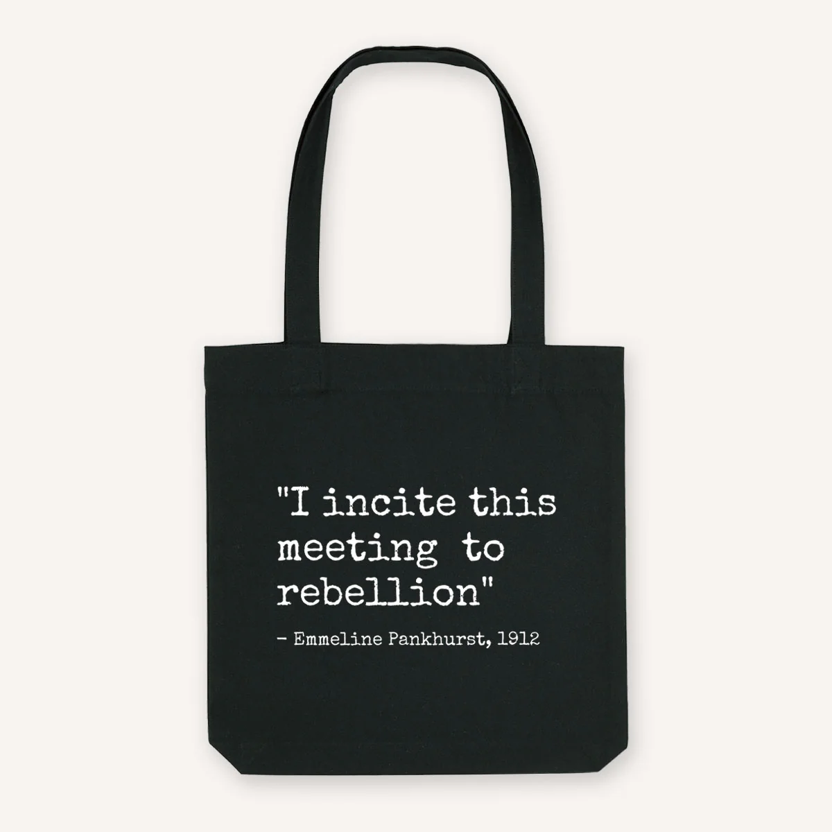 I Incite This Meeting To Rebellion Strong as Hell Tote Bag