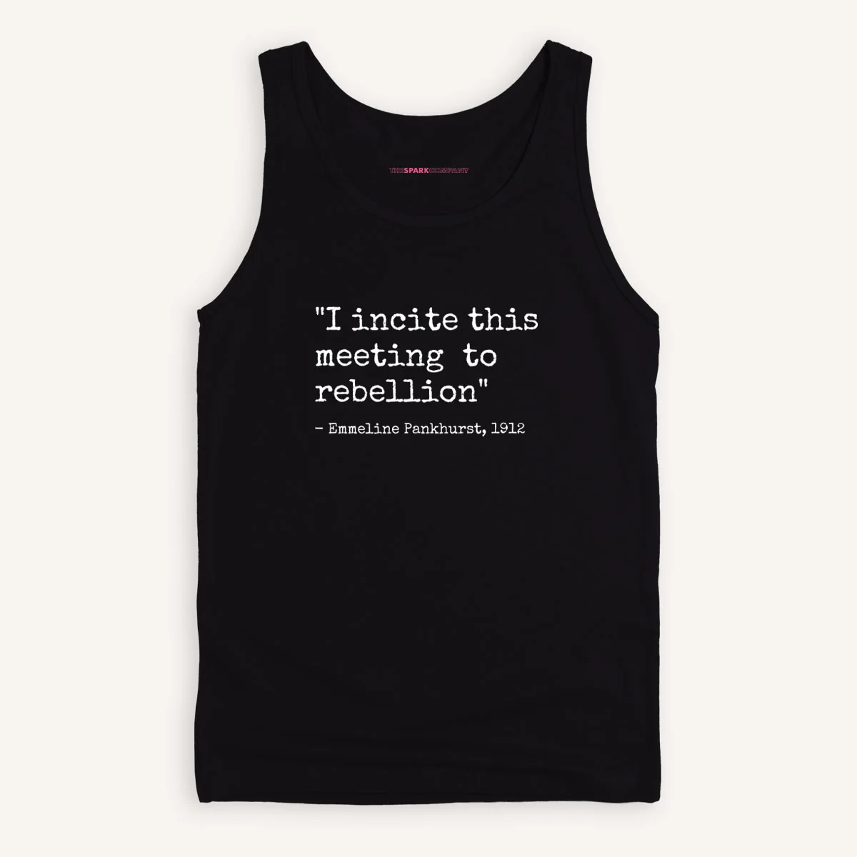 I Incite This Meeting To Rebellion Tank Top - Image 3