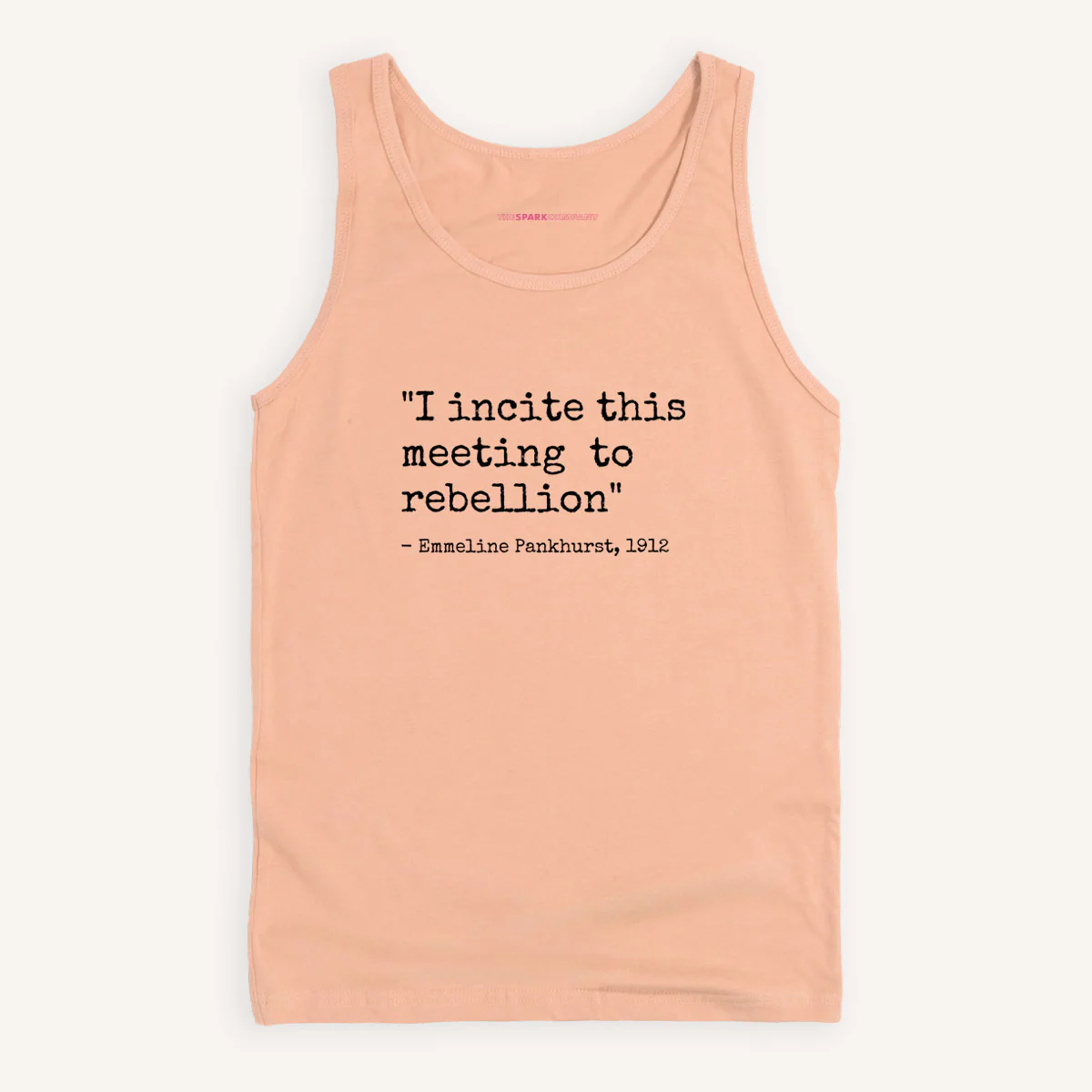 I Incite This Meeting To Rebellion Tank Top - Image 4