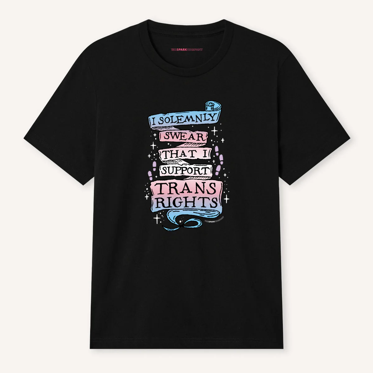 I Solemnly Swear That I Support Trans Rights T-Shirt - Image 4