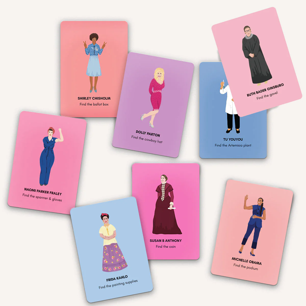 Iconic Women Memory Card Game - Image 3