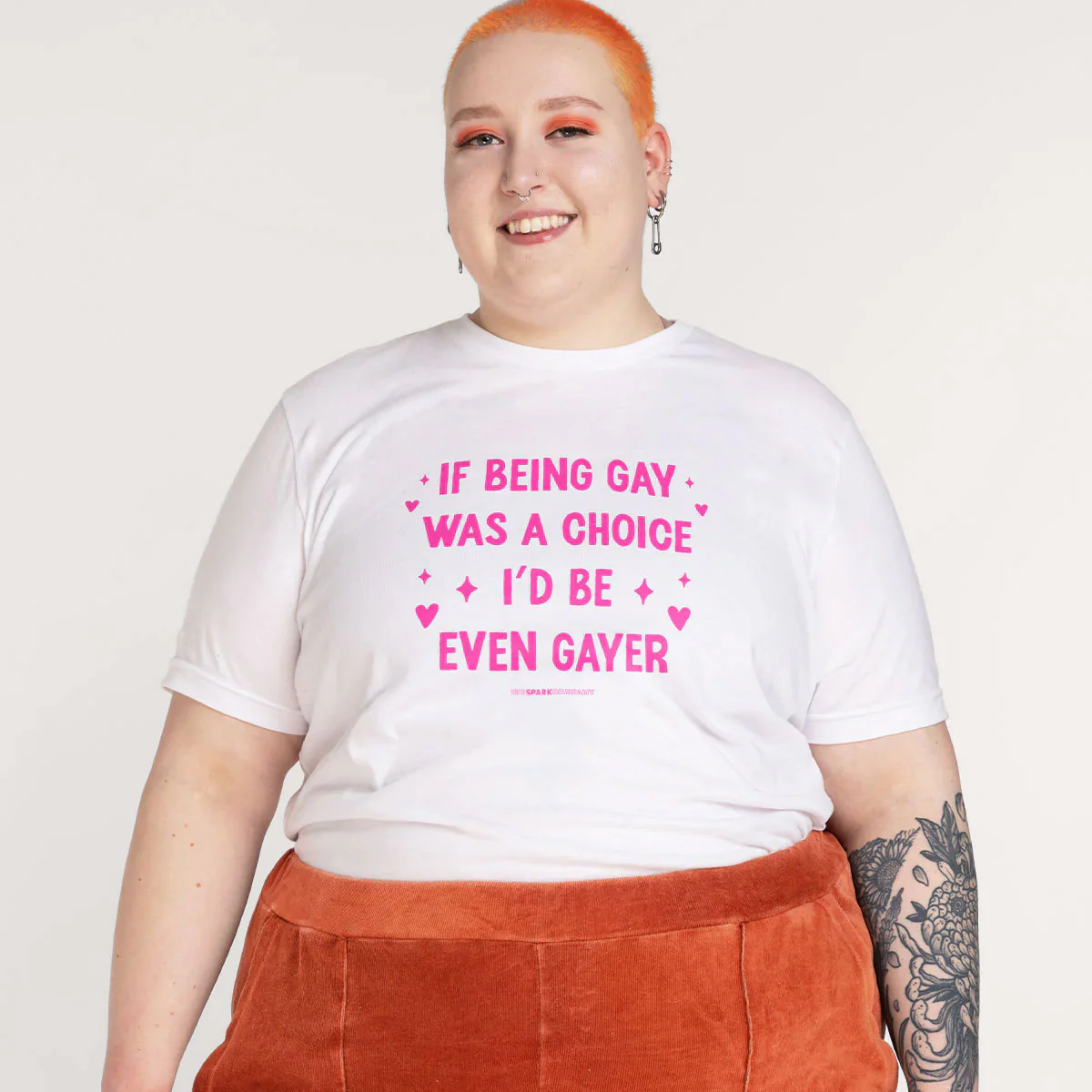 If Being Gay Was A Choice I'd Be Even Gayer T-Shirt - Image 2