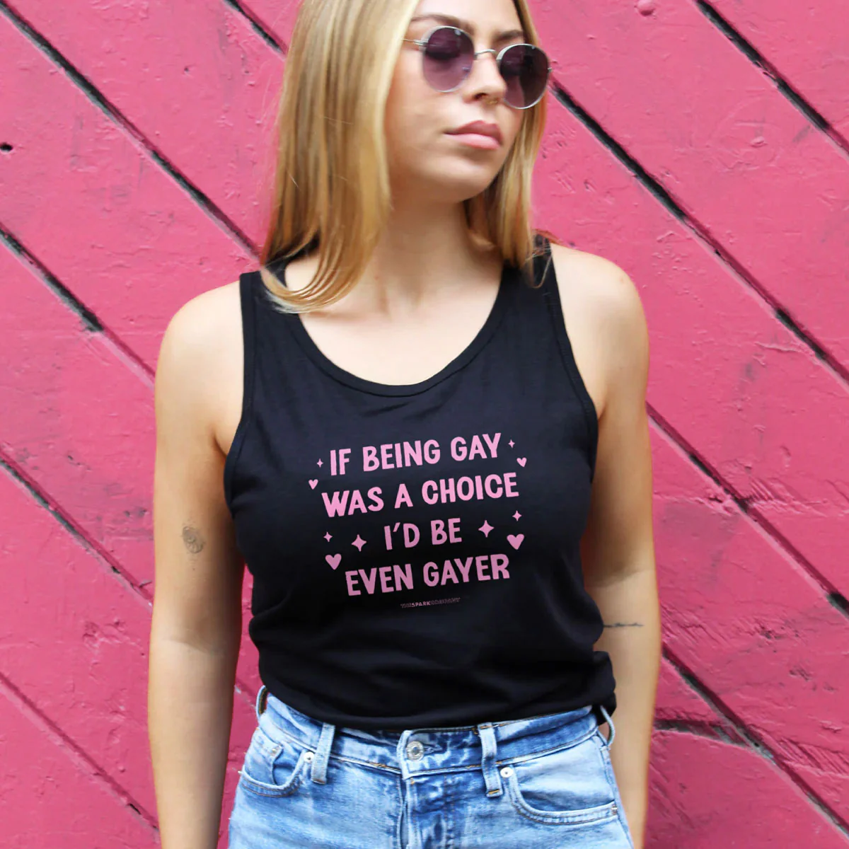 If Being Gay Was A Choice I'd Be Even Gayer Tank Top - Image 2