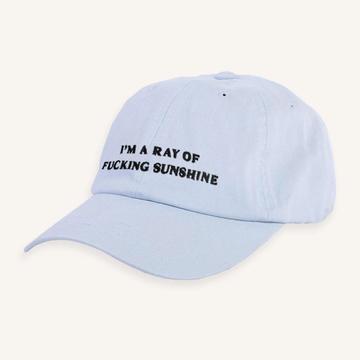 I'm A Ray Of F*cking Sunshine Slogan Cap - Image 10