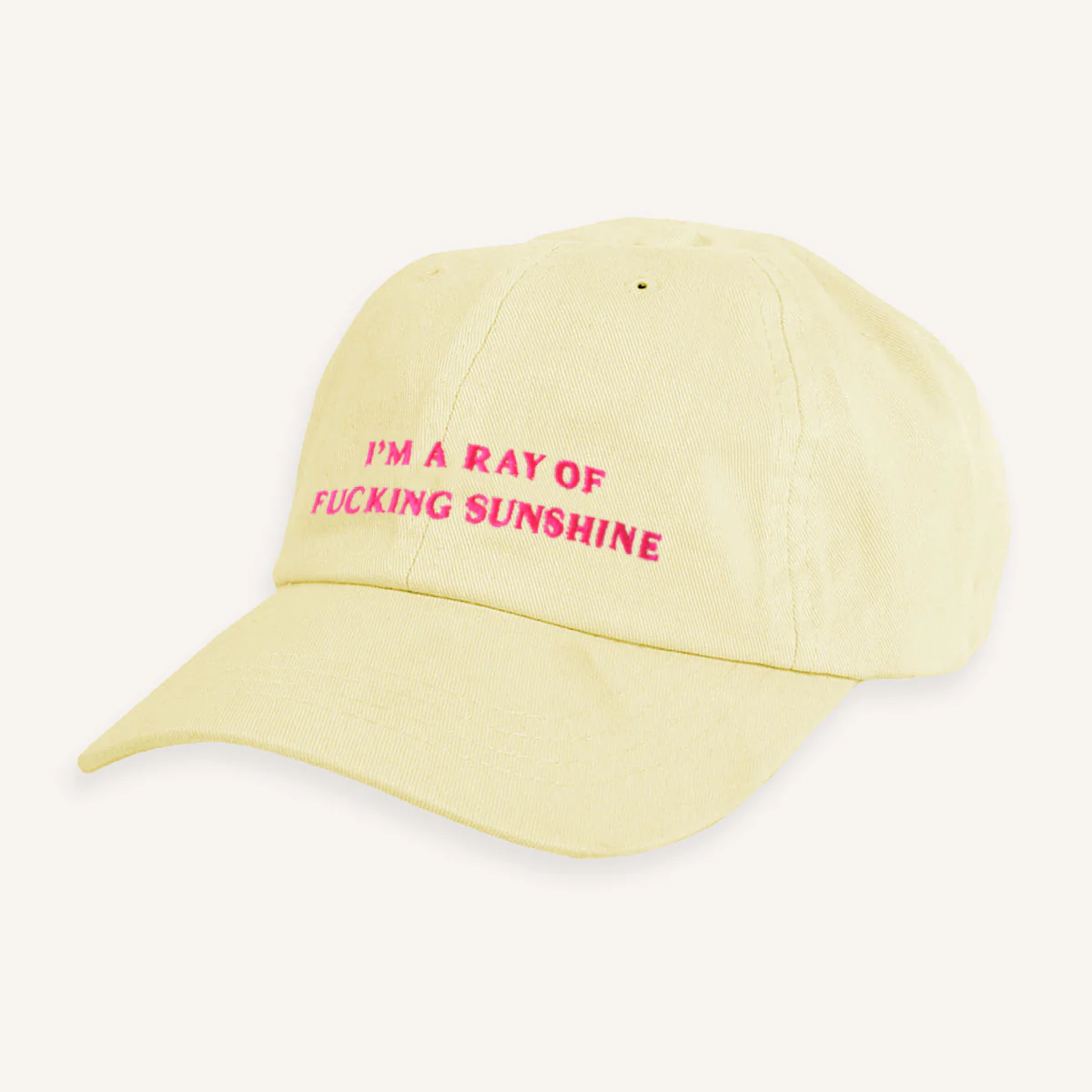 I'm A Ray Of F*cking Sunshine Slogan Cap - Image 2