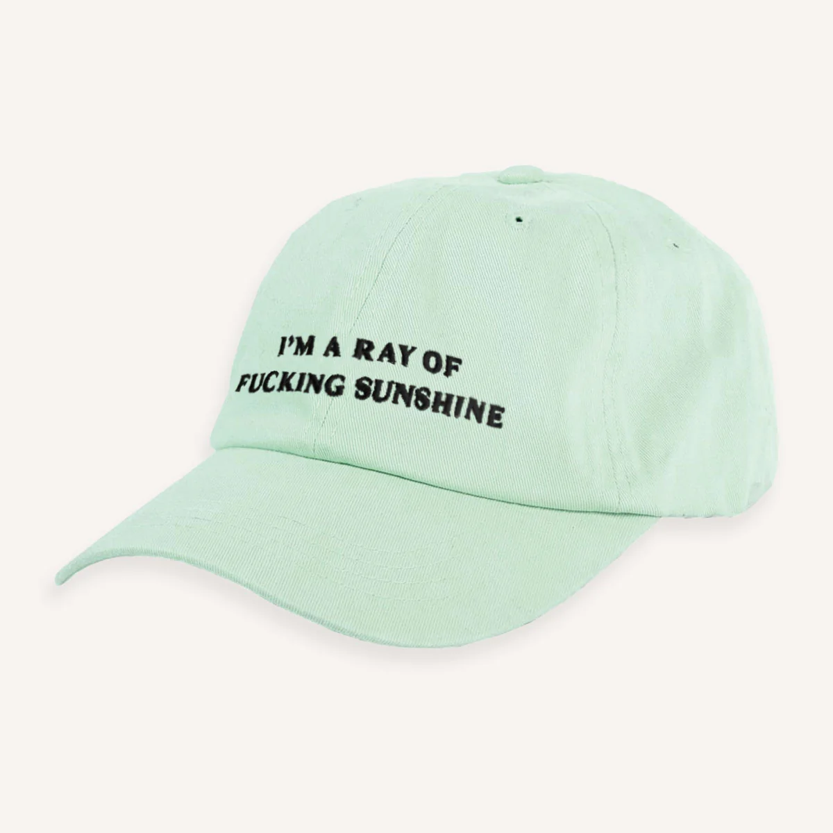 I'm A Ray Of F*cking Sunshine Slogan Cap - Image 7