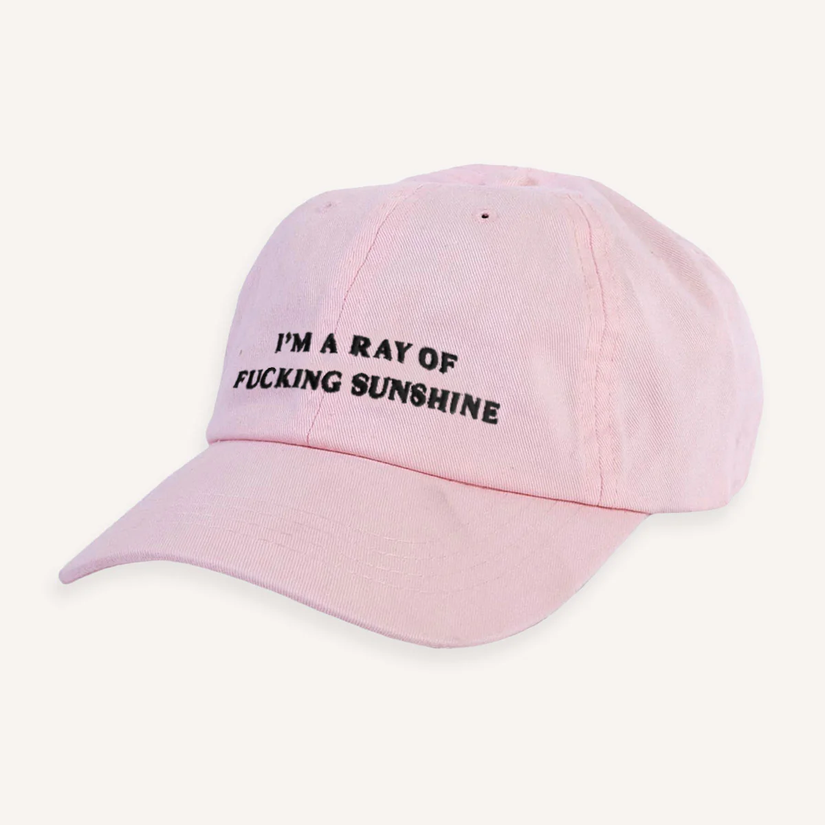 I'm A Ray Of F*cking Sunshine Slogan Cap - Image 8