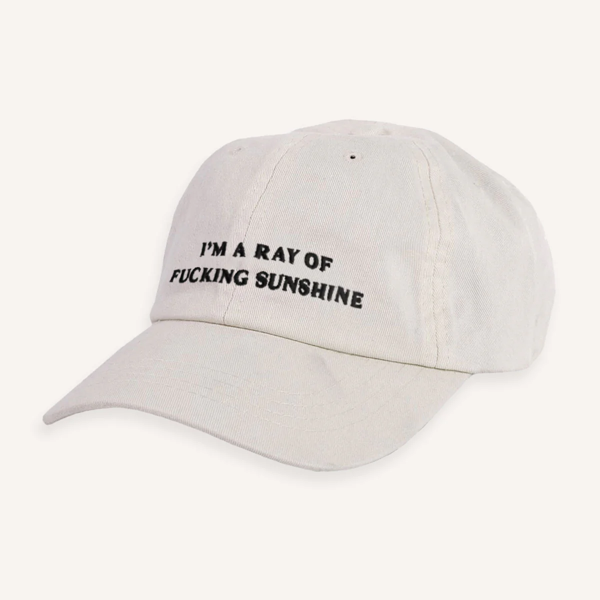 I'm A Ray Of F*cking Sunshine Slogan Cap - Image 9