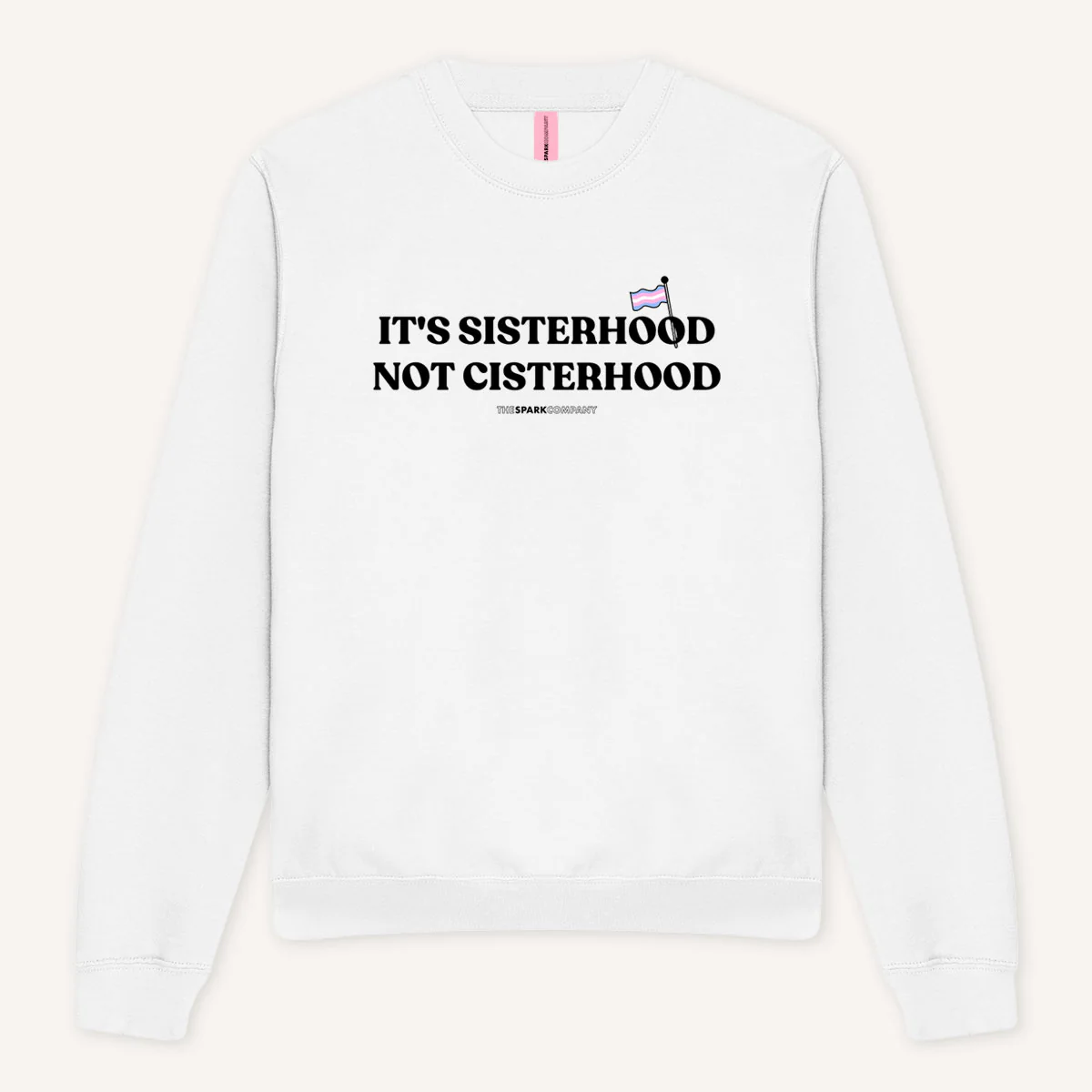 It's Sisterhood Not Cisterhood Sweatshirt - Image 3