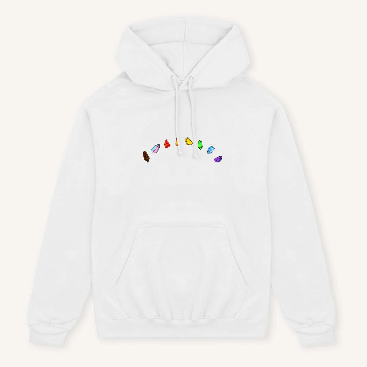 LGBTQ+ Crystals Hoodie - Image 2