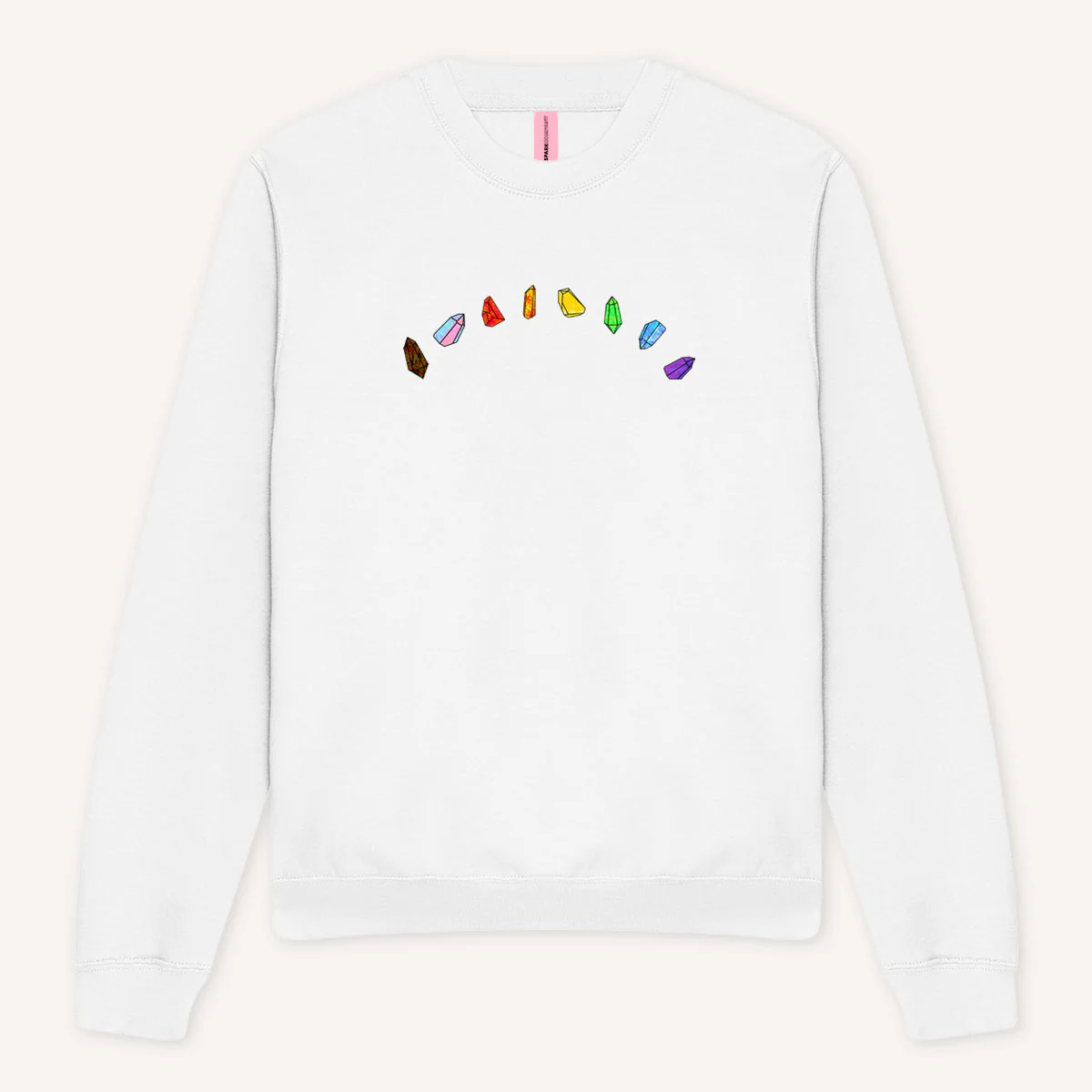 LGBTQ+ Crystals Sweatshirt - Image 3