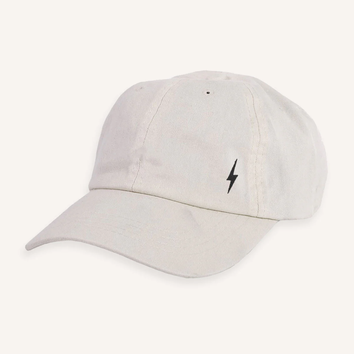 Lightning Embroidered Mom Cap - Image 3