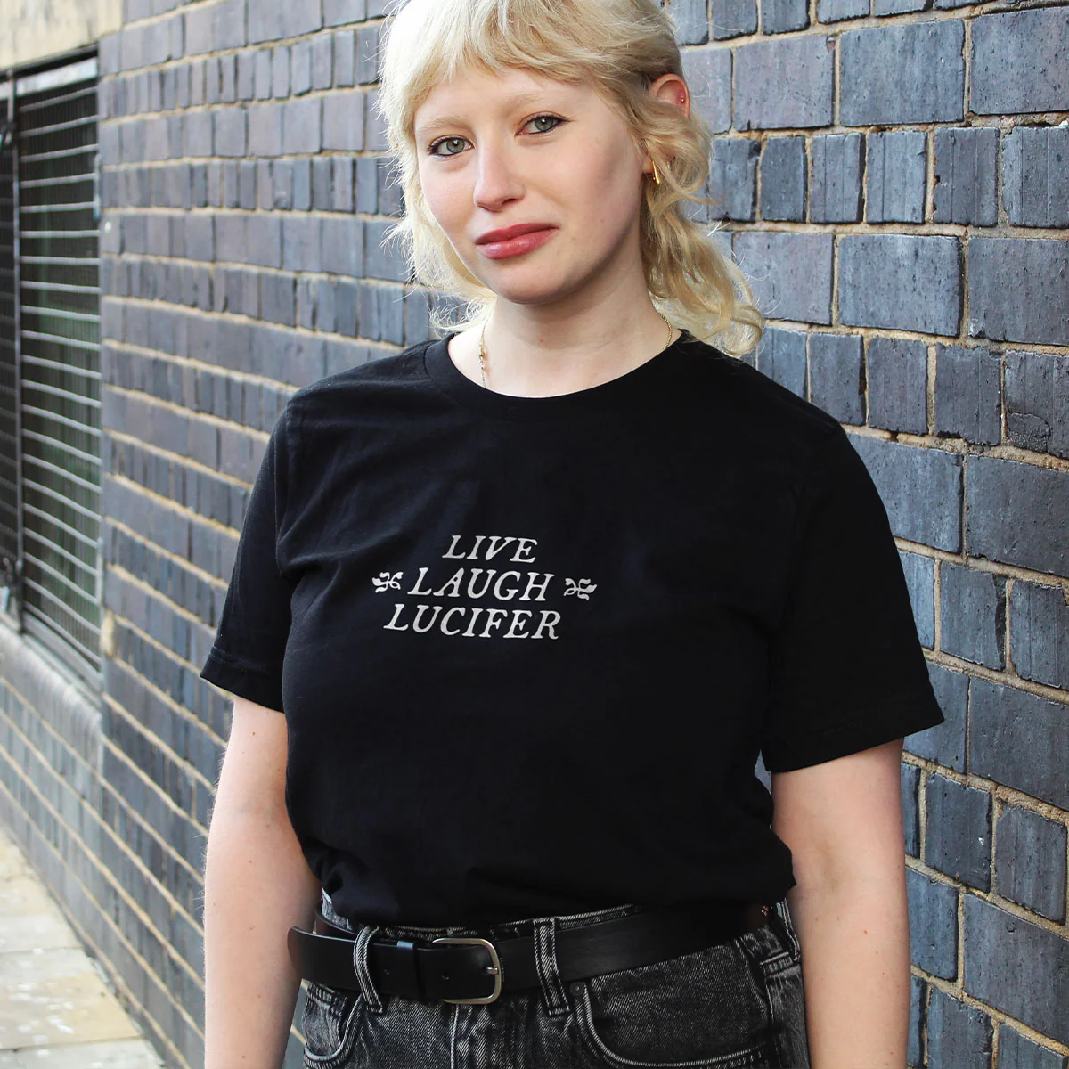 Live Laugh Lucifer T-Shirt - Image 2