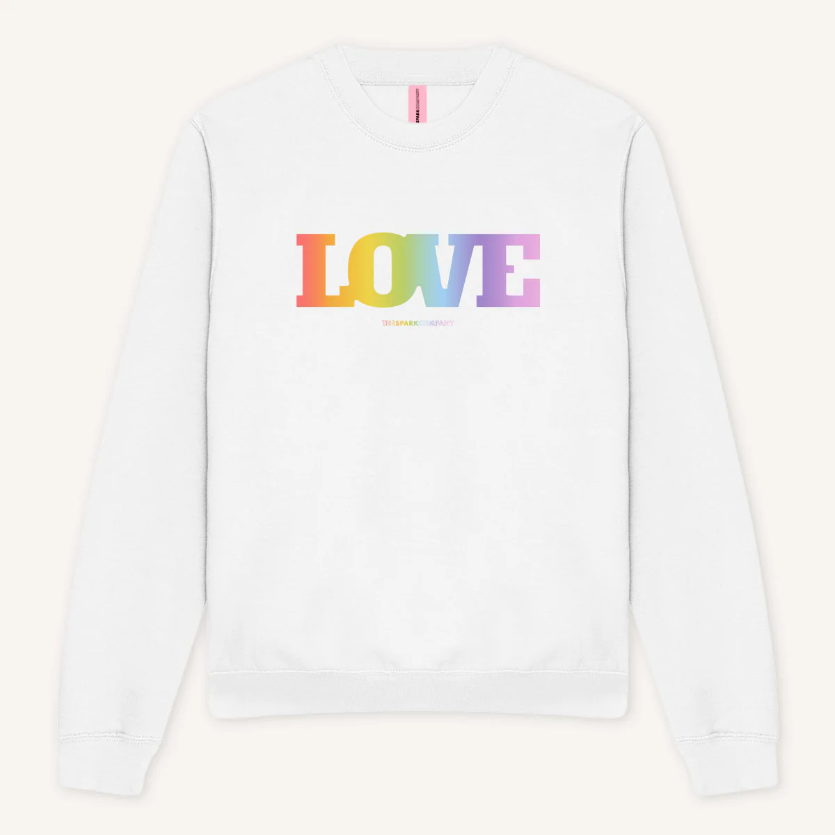 LOVE Rainbow Sweatshirt - Image 3