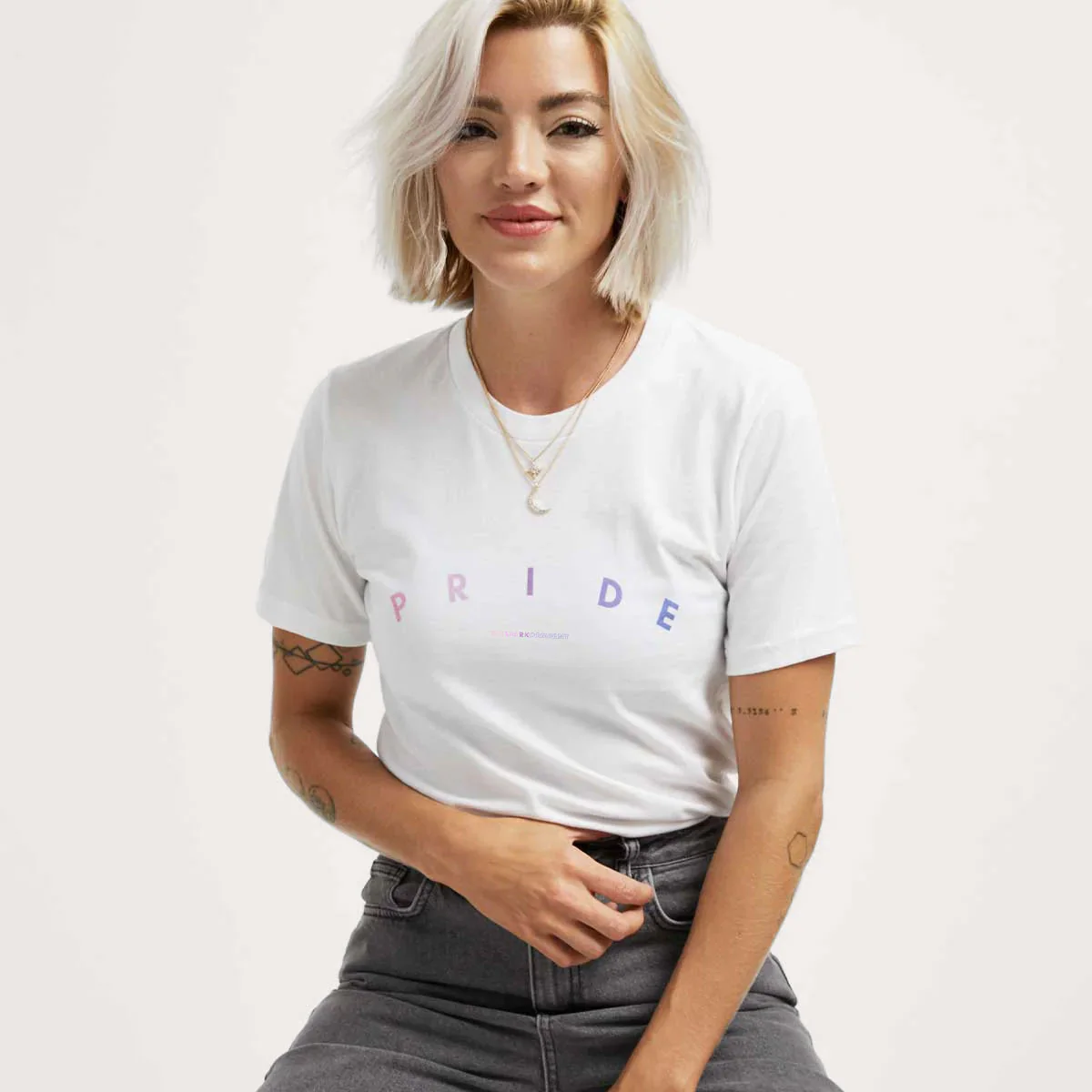 Minimalist Bisexual Pride T-Shirt - Image 2