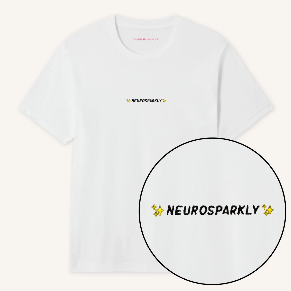 Neurosparkly Embroidered T-Shirt