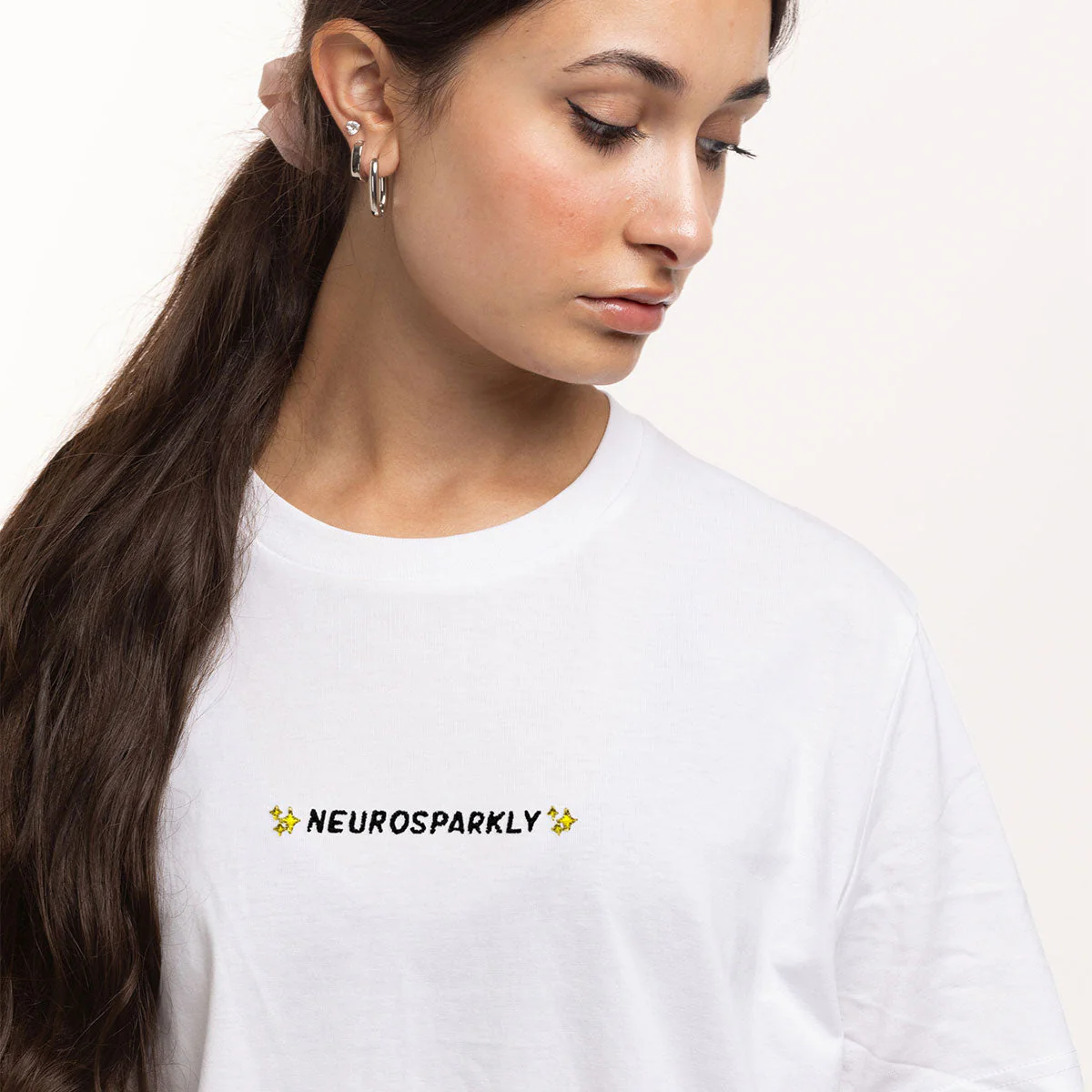 Neurosparkly Embroidered T-Shirt - Image 2