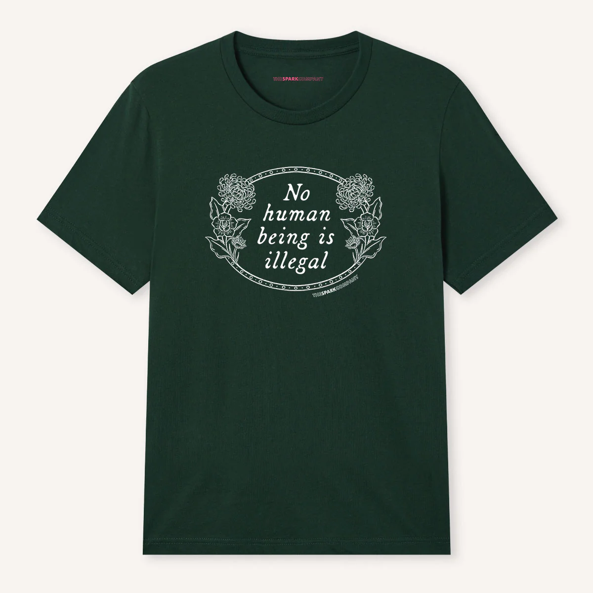 No Human Being Is Illegal T-Shirt - Image 3