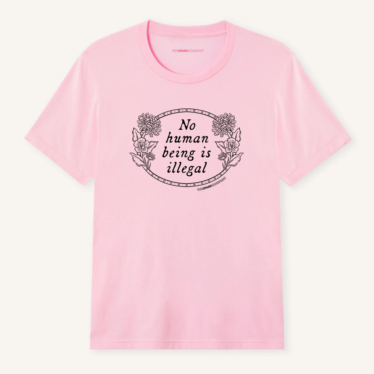 No Human Being Is Illegal T-Shirt - Image 4