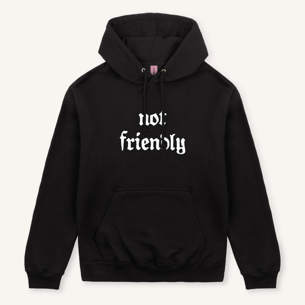 Not Friendly Hoodie - Image 2
