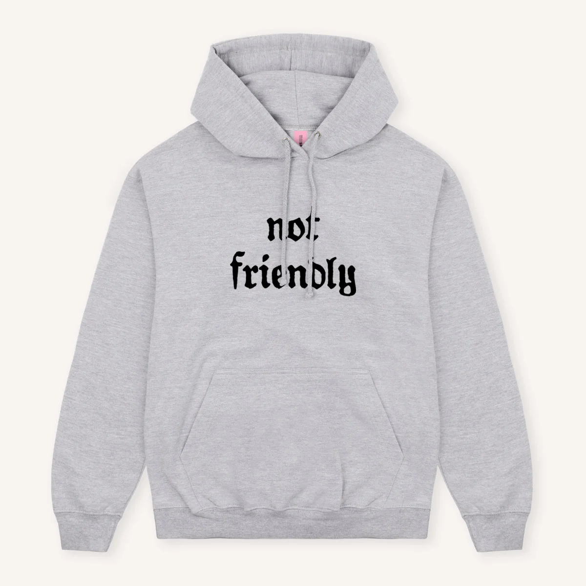Not Friendly Hoodie - Image 3