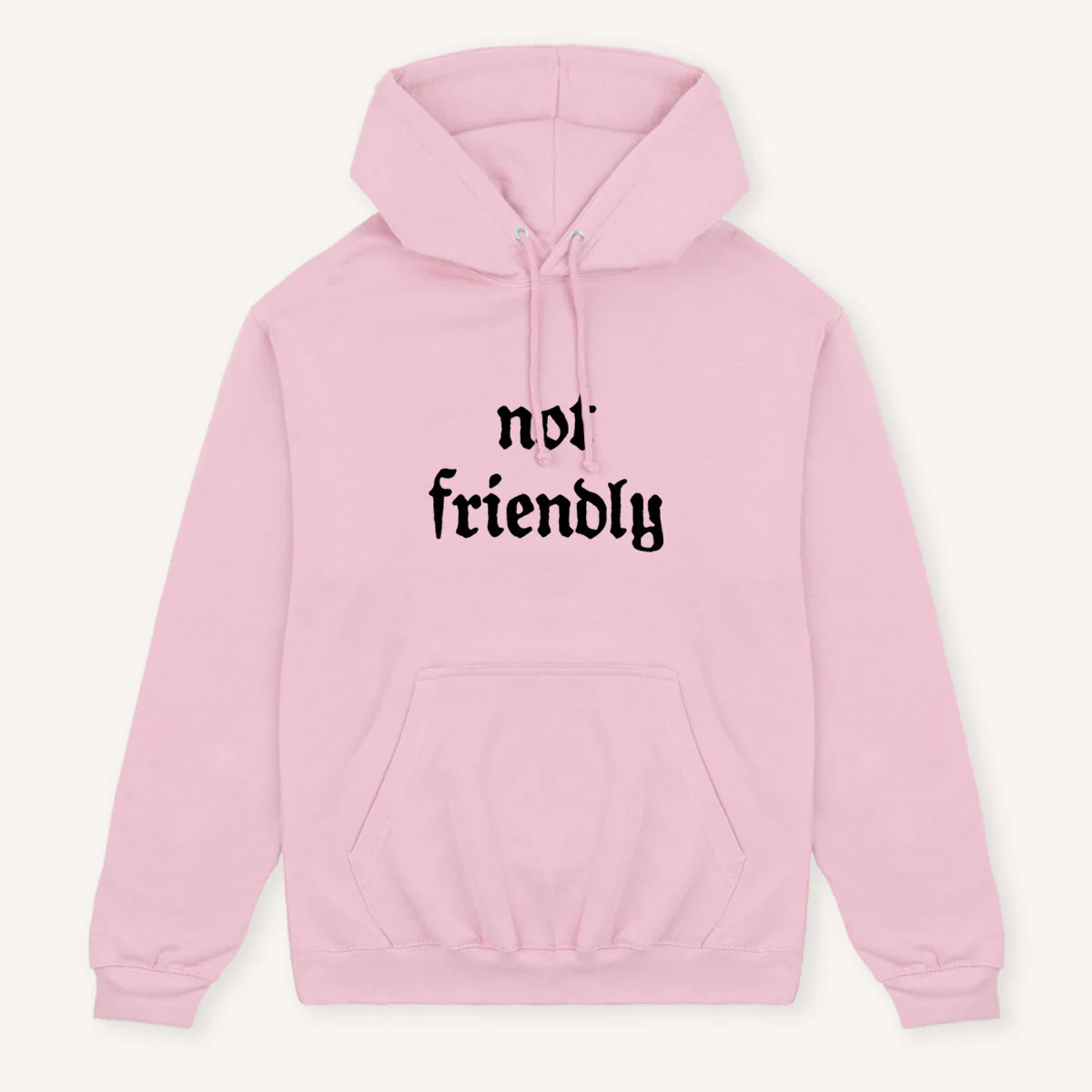 Not Friendly Hoodie - Image 4