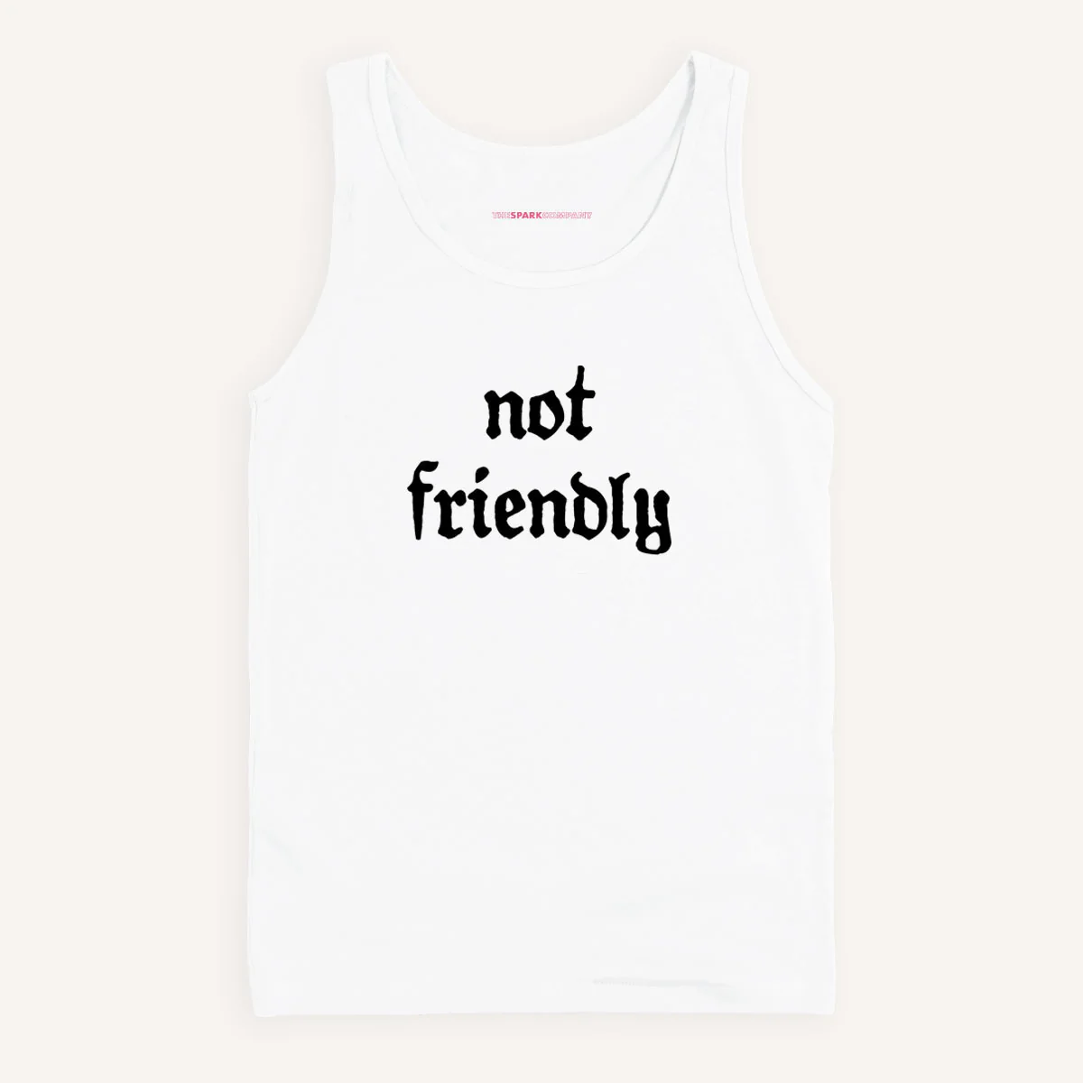 Not Friendly Tank Top - Image 2