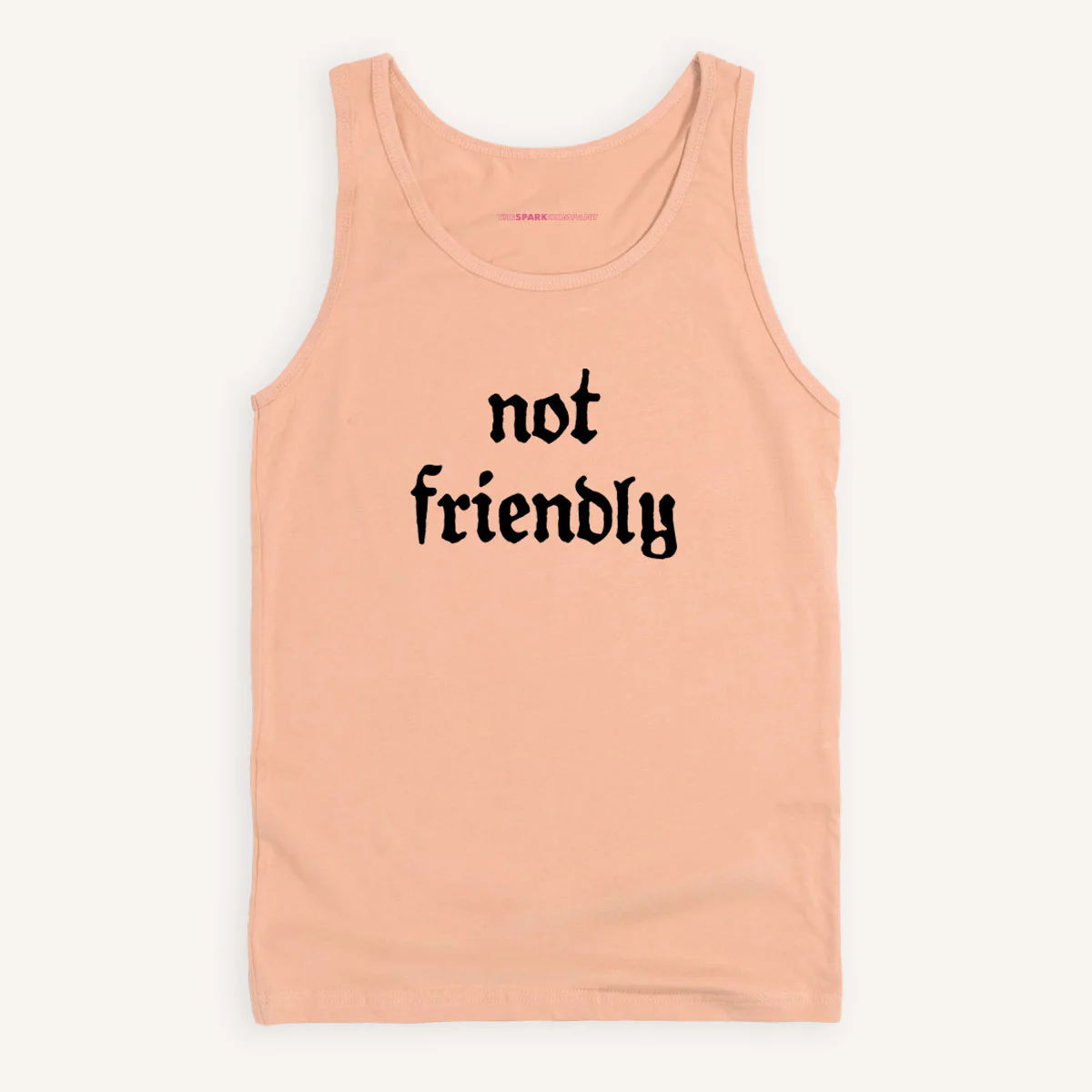 Not Friendly Tank Top - Image 4