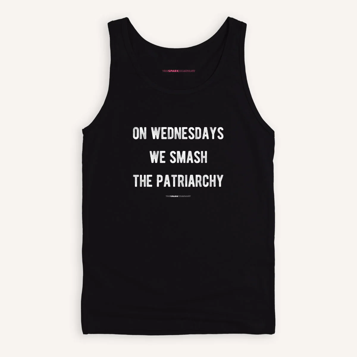 On Wednesdays We Smash The Patriarchy Tank Top - Image 2