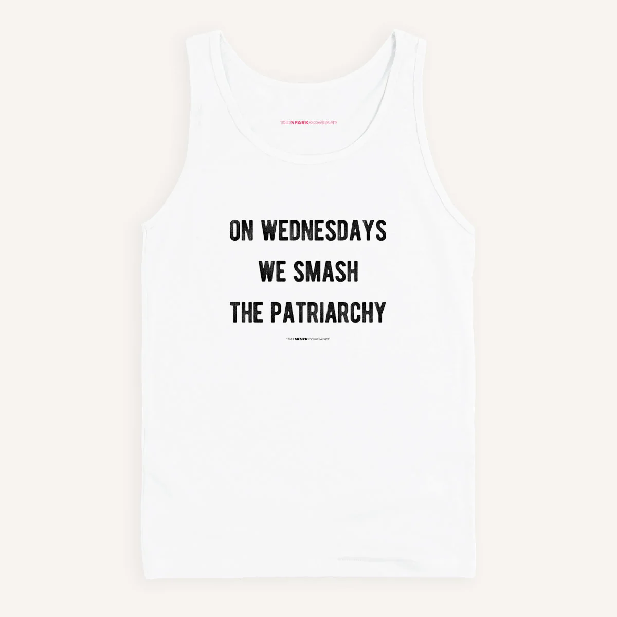 On Wednesdays We Smash The Patriarchy Tank Top - Image 4