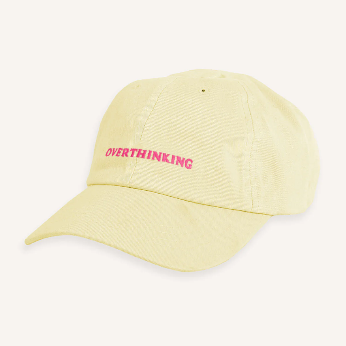 Overthinking Slogan Cap - Image 8