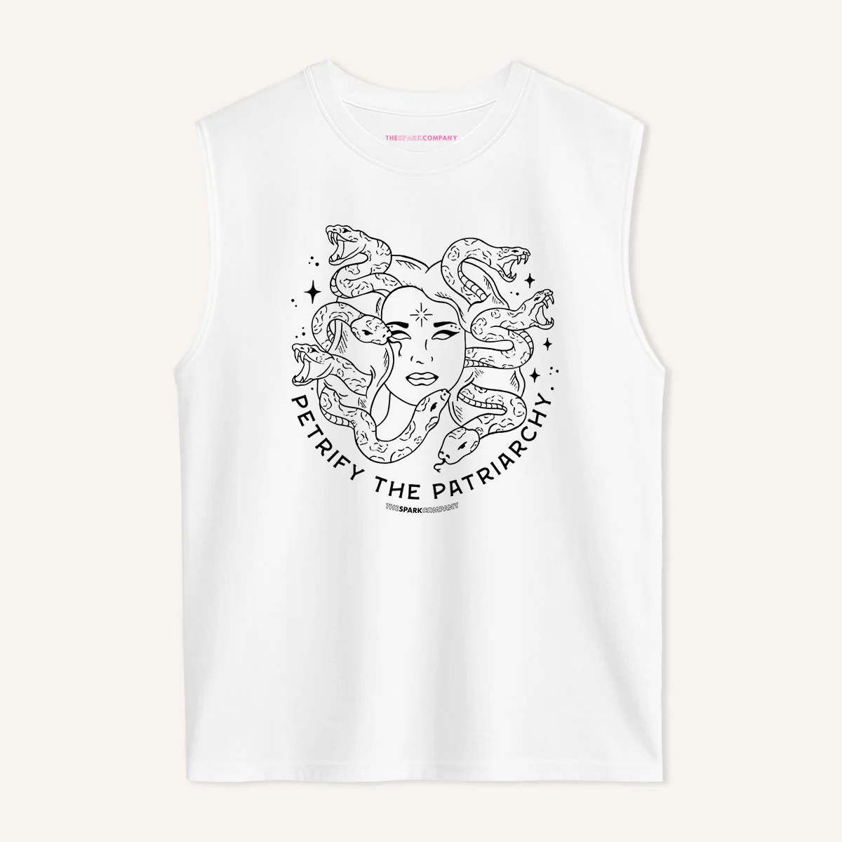 Petrify The Patriarchy Sleeveless T-Shirt - Image 3