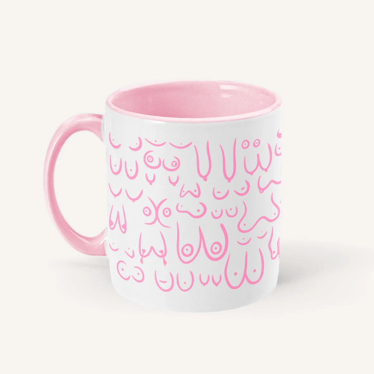 Pink Boobs Mug - Image 3