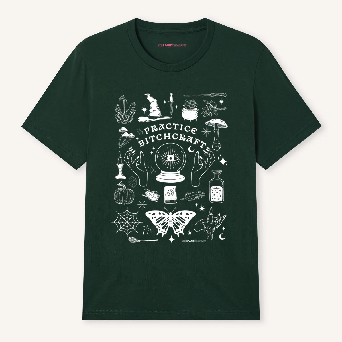 Practice Bitchcraft Halloween T-Shirt - Image 3