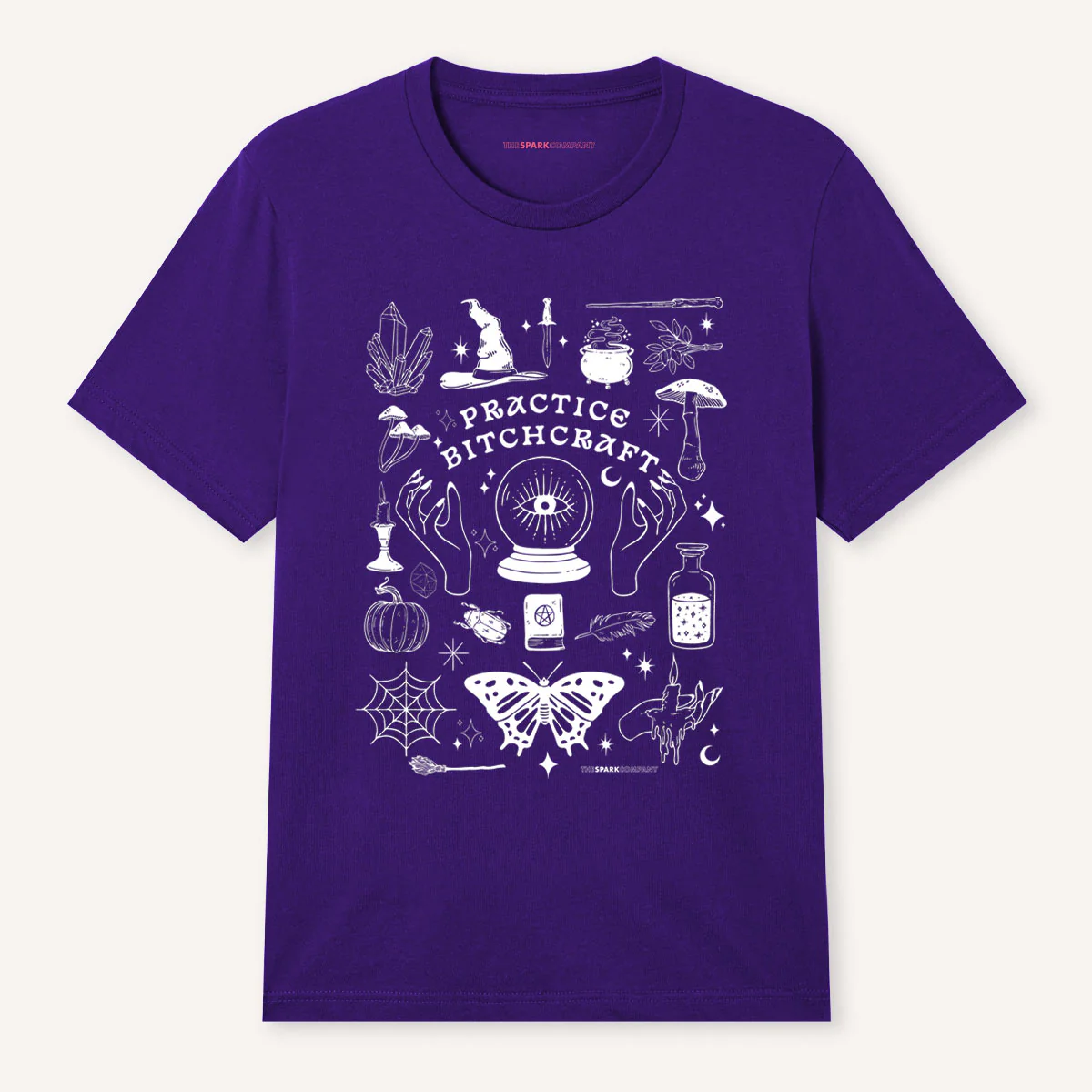 Practice Bitchcraft Halloween T-Shirt - Image 4