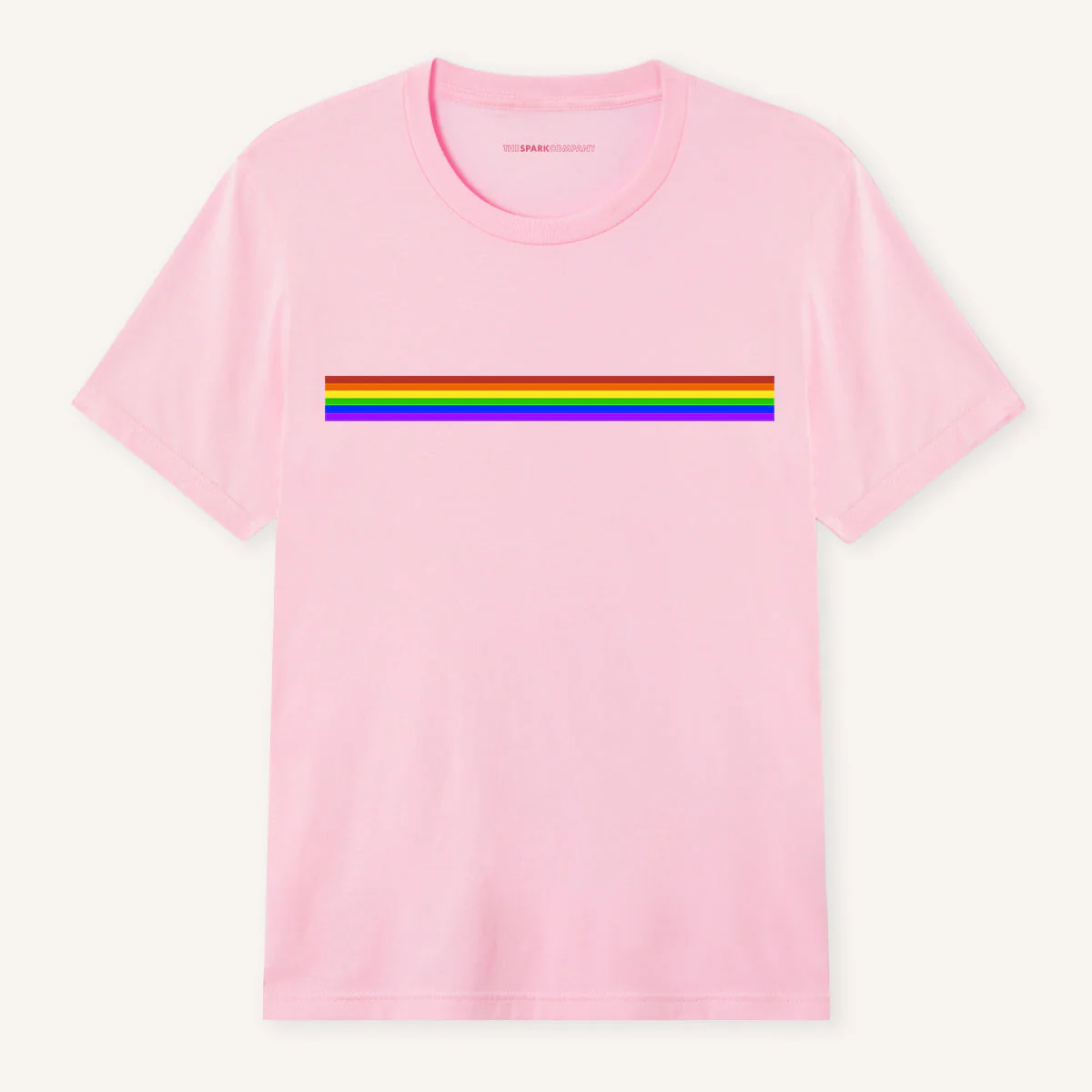 Pride Flag Stripe T-Shirt - Image 4
