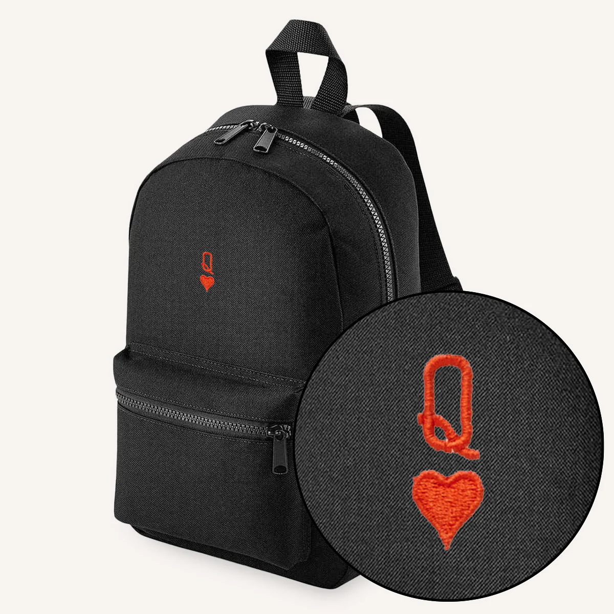Queen Tiny Embroidered Mini Backpack - Image 5