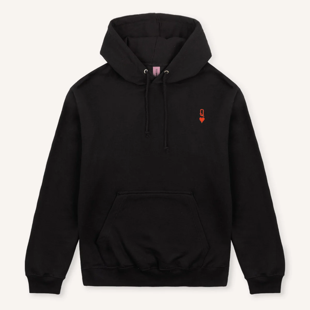 Queen Tiny Embroidery Detail Hoodie - Image 6