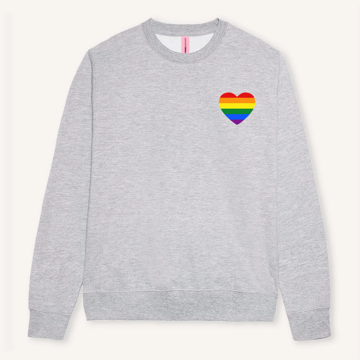Rainbow Pride Heart Sweatshirt - Image 4