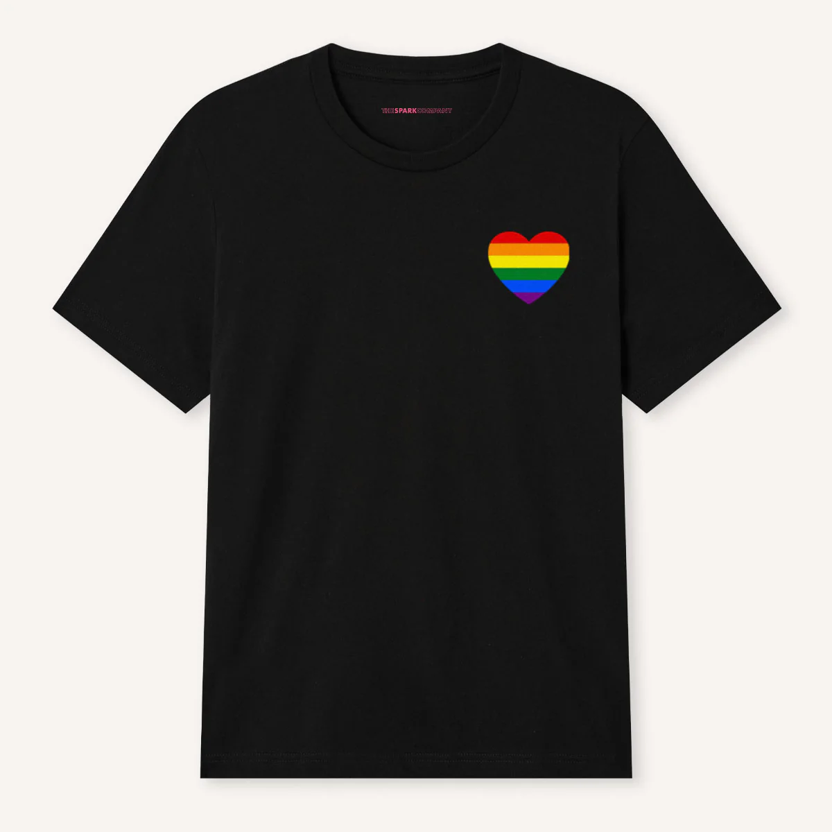 Rainbow Heart T-Shirt - Image 3