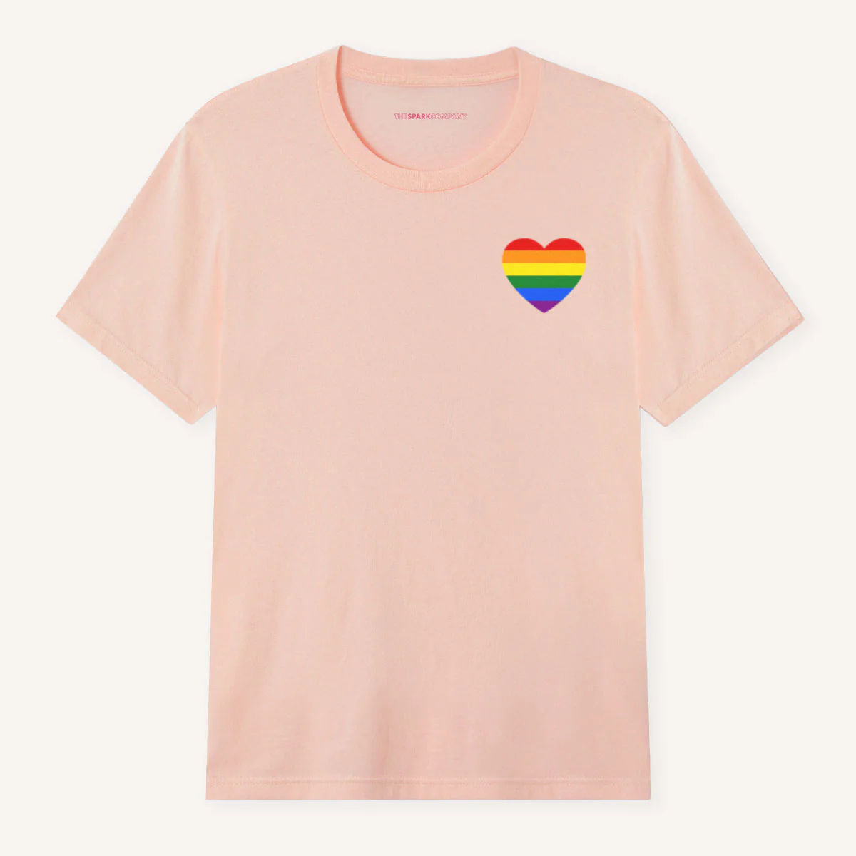 Rainbow Heart T-Shirt - Image 4