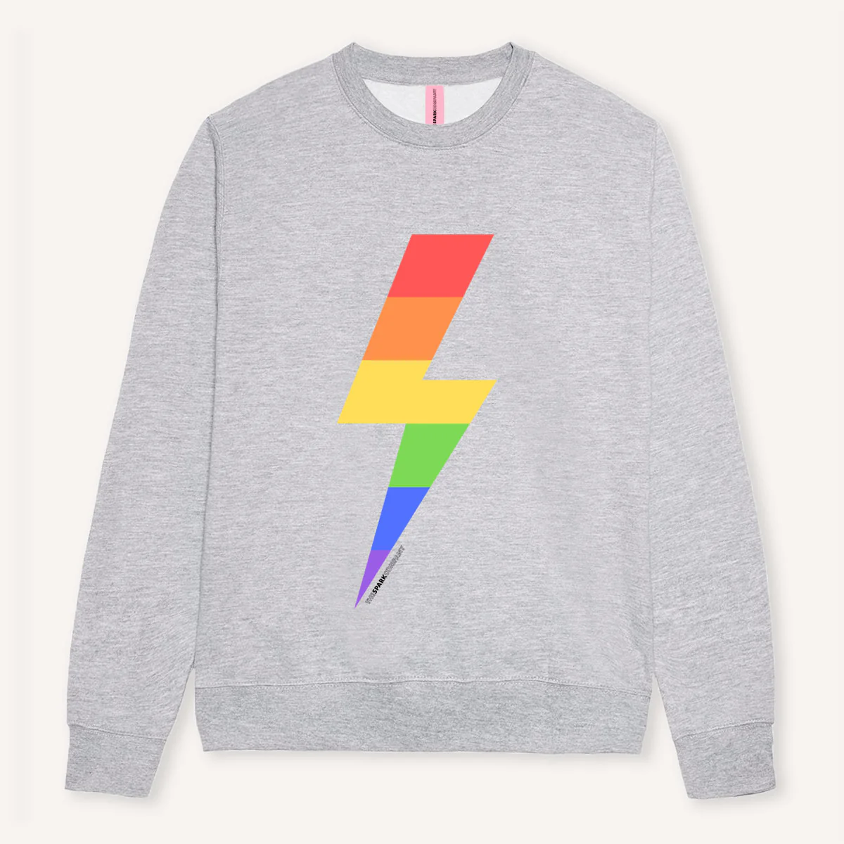 Rainbow Lightning Bolt Sweatshirt - Image 4