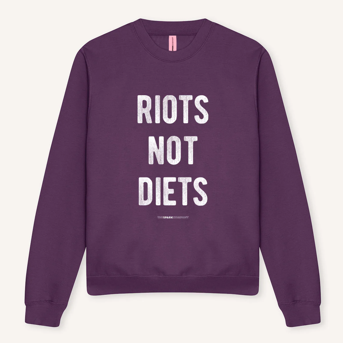 Riots Not Diets Sweatshirt - Image 3