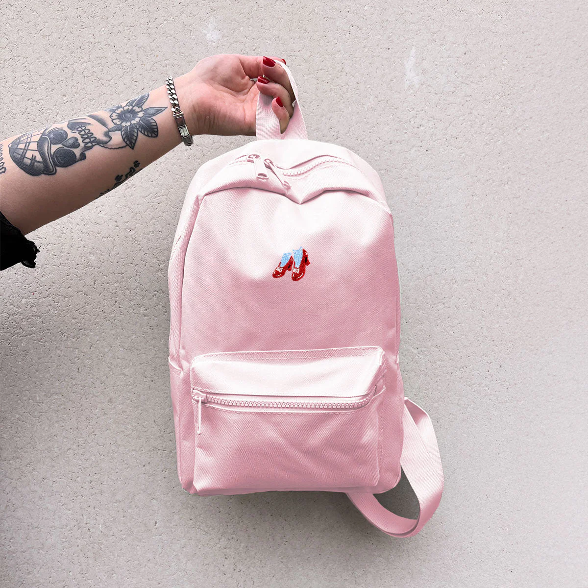 Ruby Slippers Embroidered Mini Backpack - Image 3