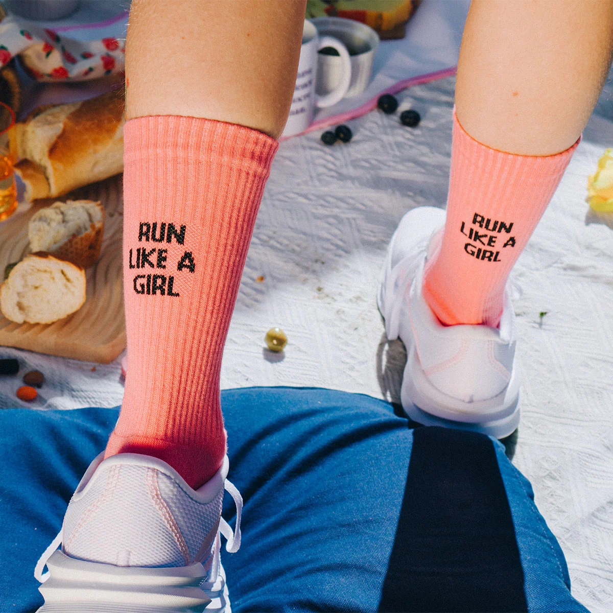 Run Like A Girl Socks - Image 4