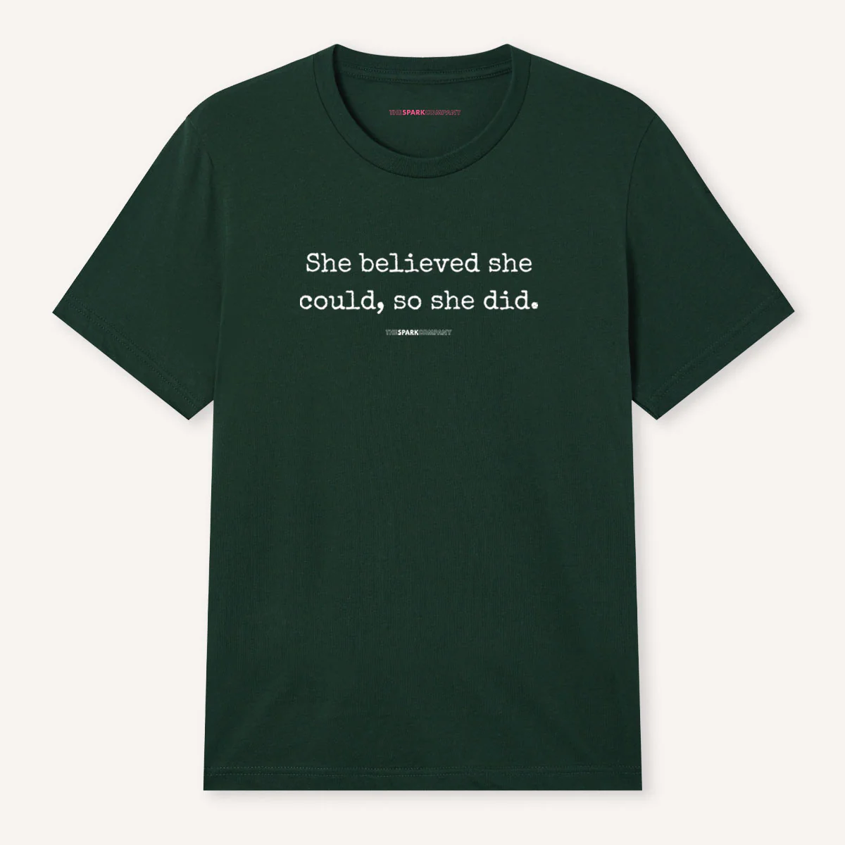 She Believed She Could, So She Did T-Shirt - Image 5