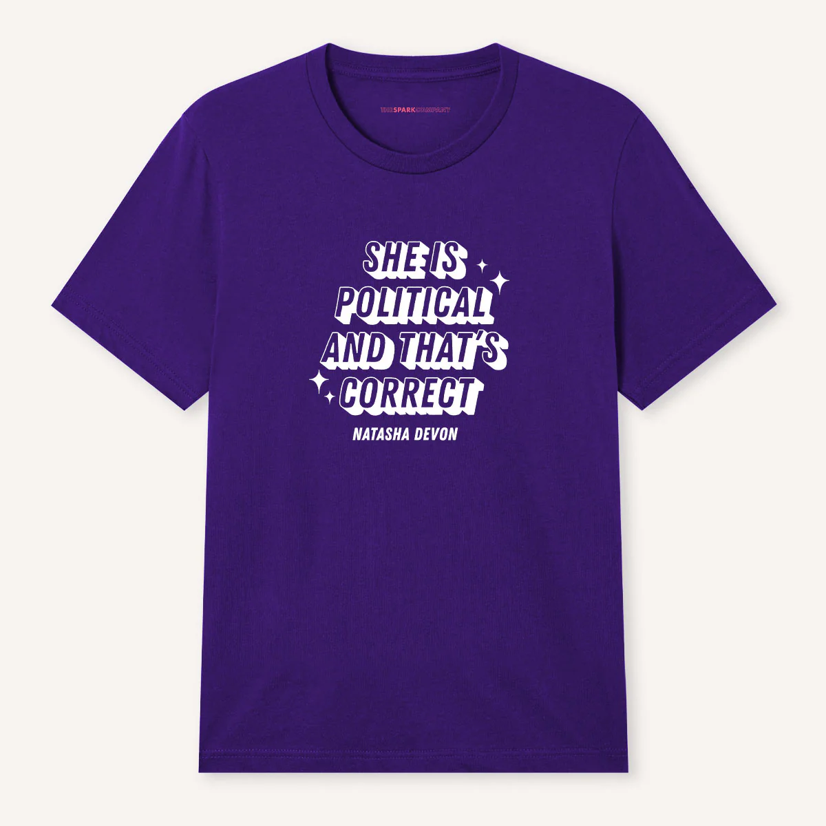 She Is Political T-Shirt - Image 4