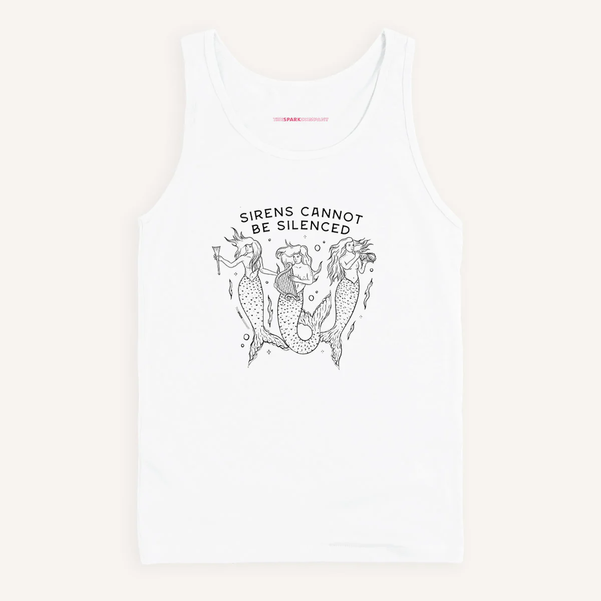 Sirens Cannot Be Silenced Tank Top - Image 4