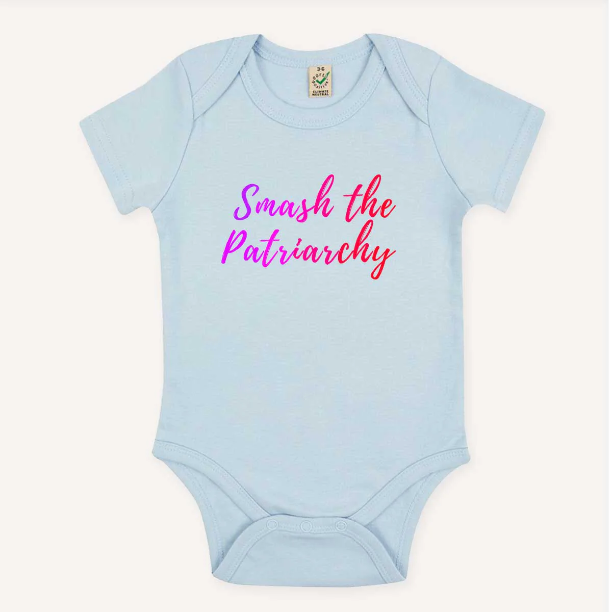 Smash The Patriarchy Babygrow - Image 3